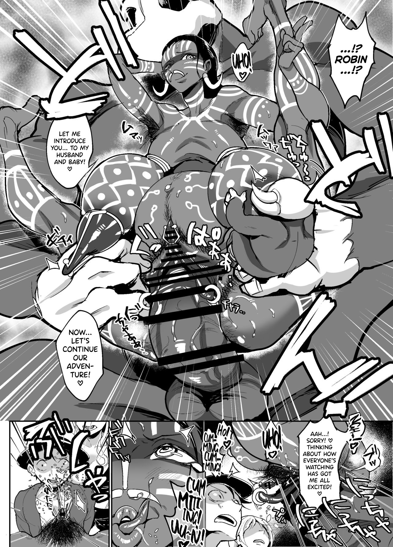 Hentai Manga Comic-v22m-The Female Archeologist Nico Robin Getting By Other Cultures-Read-33